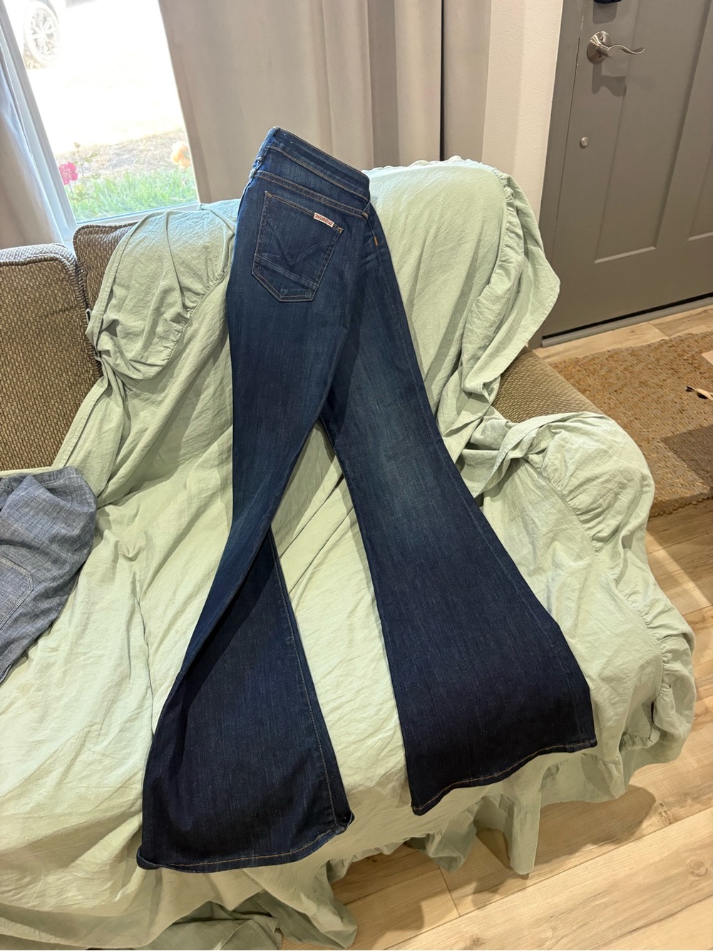 Hudson Dark Blue Women's Flared Jeans